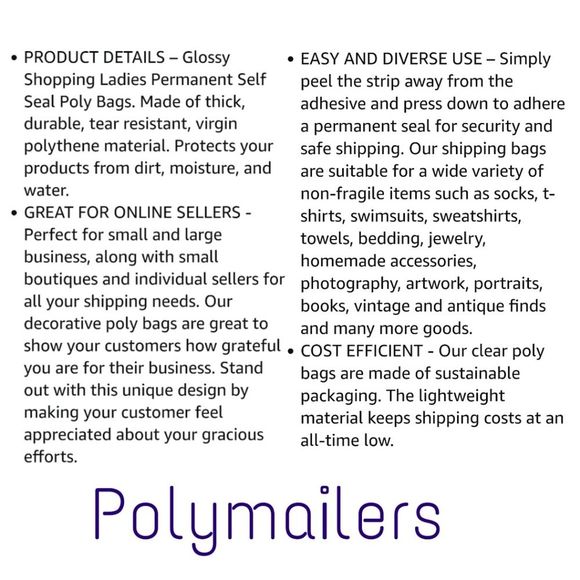 100pk 10x13 THANK YOU BRIGHT COLORS polymailers. Self sealing. Waterprooof - Picture 8 of 9